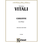 Vitali Chaconne In G Minor V
