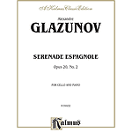 Glazounov Serenade Espagnole Cl