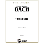 Bach 3 Duets 2 Vla (W.f.bach)