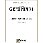 Geminiani 12 Instr Duets/Vln