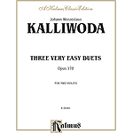 Kalliwoda 3 Easy Duets Op. 178