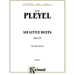 Pleyel 6 Little Duets Op.59 2 Vn