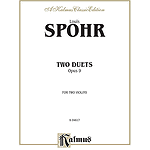 Spohr 2 Duets Op. 9