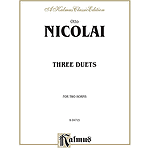Nicolai 3 Duets For 2 Horns