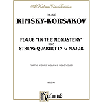 Rk Fugue-St Qt In G Maj Sc & Pa