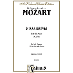 Mozart Missa Brevis K275 V