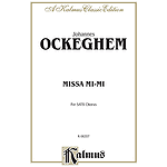Ockeghem Missa Mi-Mi V