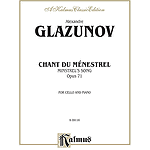 Chant Du Menstrel Op. 71