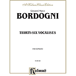 Bordogni 36 Vocalises Soprano