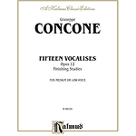 Concone 15 Vocal Finishing Op 12