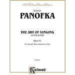 Panofka Art Of Singing Op 81 So