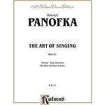 Panofka Art Of Singing Op 81 Al