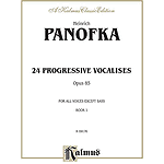 Panofka 24 Prog. Vocalises Op 85