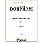Dohnanyi 4 Piano Pieces Op 2