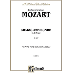 Adagio And Rondo In C Minor K. 617 (For Glass Harmonica (Or Piano) Flute Oboe Viola And Cello) (Score And Parts)