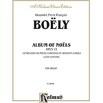 Boely Album Of Noels Organ