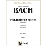 Bach Well-Tempered Clavier  Volume 2