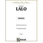 Lalo Melodies For Voice Et Piano