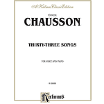 Chausson 33 Songs Voc