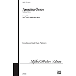 Amazing Grace Satb Arr Parker Shaw