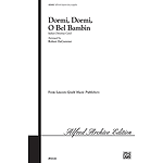 Dormi Dormi O Bel Bambin Satb Arr. Decormier