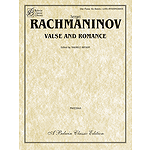 Valse And Romance For One Piano Six Hands By Sergei Rachmaninoff