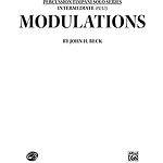 Modulations Percussion Timpani Solo Series Intermediate Plus