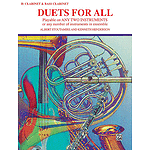 Duets For All (B-Flat Clarinets Bass Clarinet)