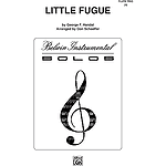 Little Fugue Flute Trio With Full Score