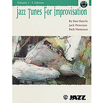 Jazz Tunes For Improvasation Volume 1 C Book And CD