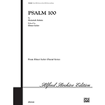 Psalm 100 Satb And Brass Schutz