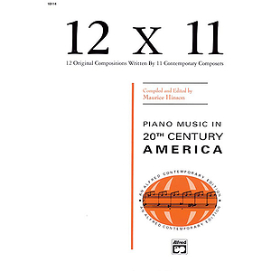 12 X 11 - Piano Music of 20Th Century America