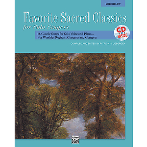 Favorite Sacred Classics for Solo Singers - Book and Accompaniment CD (Medium Low)