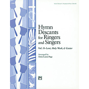 Hymn Descants for Ringers and Singers, Vol Ii (Lent, Holy Week & Easter) - Vocal/Keyboard Pack (Reproducible Sheets)