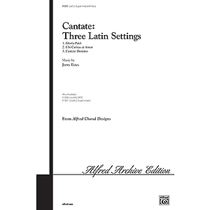 Cantate: Three Latin Settings - 3-Part Mixed