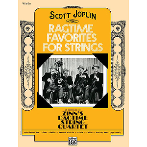 Ragtime Favorites for Strings Viola