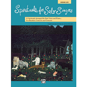 Spirituals for Solo Singers - Book Only (Medium Low)
