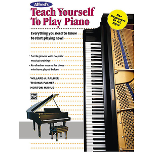 Alfred's Teach Yourself To Play Piano - Book/Enhanced CD