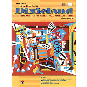 Alfred's Solotracks Dixieland - C Instruments - Book & CD