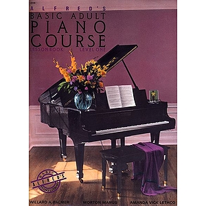 Alfred's Basic Adult Piano Course - Lesson Book Level 1, Book and CD