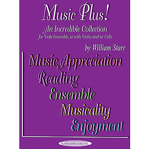 Music Plus! for Viola Ensemble Or with Violin And/Or Cello