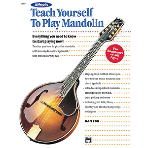 Alfred's Teach Yourself To Play Mandolin - Book