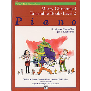 Alfred's Basic Piano Course - Merry Christmas! Ensemble Book Level 2