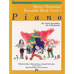 Alfred's Basic Piano Course - Merry Christmas! Ensemble Book Level 3