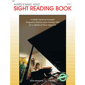 Alfred's Basic Adult Piano Course - Sight Reading Book (Level 1)