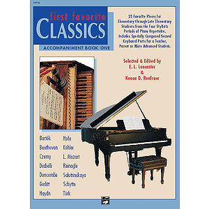 First Favorite Classics - Accompaniment Book 1 (2P, 4H)