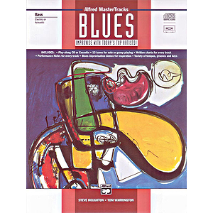 Alfred Mastertracks Blues - Bass - Book & CD