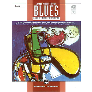 Alfred Mastertracks Blues - Drums - Book & CD