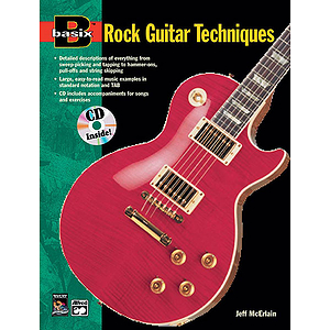 Basix Rock Guitar Techniques - Book & CD
