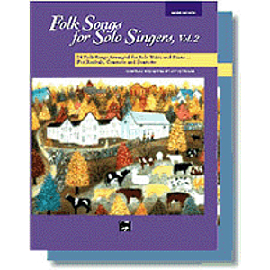 Folk Songs for Solo Singers, Vol. 2 - Compact Disc Only (Medium Low)